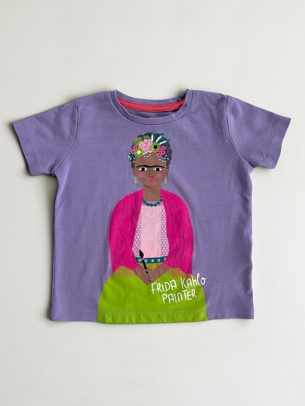PICCOLINA EUC/LN HSA Trailblazer Collection Frida Kahlo Painter Shirt
